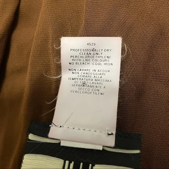 Jean Paul Gauthier Brown Midi Asymmetrical Skirt - Picture 5 of 7